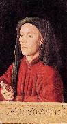 Jan Van Eyck Portrait of a Young Man china oil painting artist